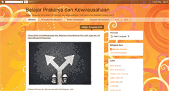 Desktop Screenshot of prakaryadankewirausahaan.com